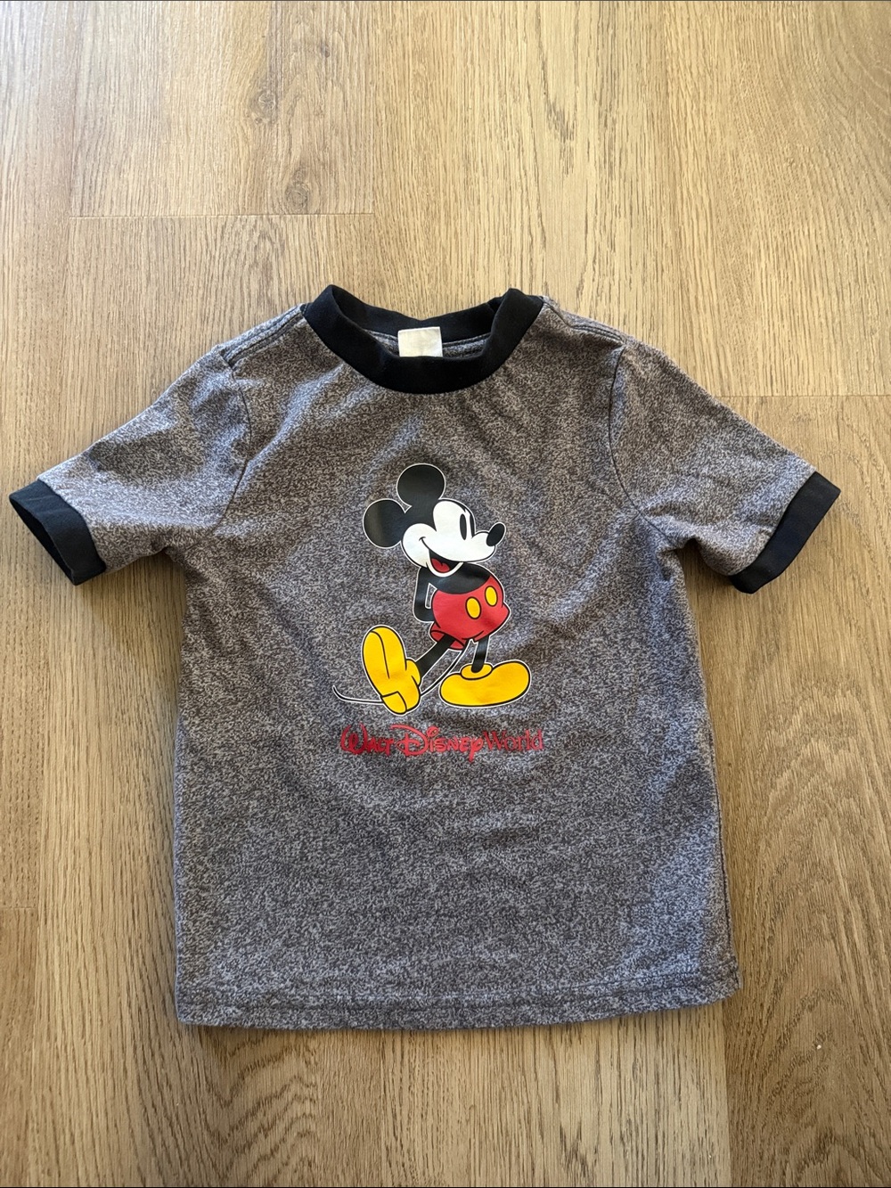 Disney World Gray Mickey Mouse T-Shirt (size 3)